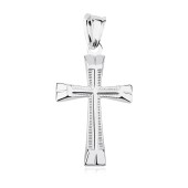 Cruciulita argint pandantiv DiAmanti K0025R-DIA